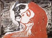 Man and Woman Edvard Munch